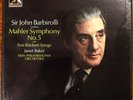SLS 785 BARBIROLLI* MAHLER SYMPHONY NO.5, HMV Colour P/stamp 1st 2x LP BOX NM/EX