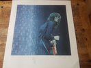 Signed Jimmy Page original print by Sandra Lawrence. Signed by Jimmy & artist