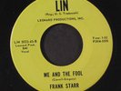FRANK STARR: Pledge Of Love / Me And The Fool 45 (solid stuff, scarce two-sider