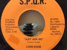 Lenis Guess Just Ask Me SPQR Northern Soul Reissue