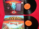 BOSTON Self Titled & Don't Look Back LP Vinyl RECORDS In Shrink & Hype Sticker