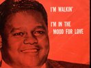 FATS DOMINO I'm Walkin' on Imperial R&B 45 With Picture Sleeve