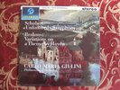 SAX 2424 BLUE/SILVER Giulini SCHUBERT Unfinished BRAHMS ED1 NM