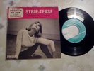 45t bof Strip tease Serge Gainsbourg Nico icon cover original