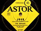 THE BRIGADE Joan VINYL 45 Psych Beat Popsike Mod Bee Gees Maurice Gibb ASTOR OZ