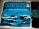 Camilla Wicks/Sixten Ehrling SIBELIUS Violin Concerto - Capitol P 8175