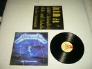 METALLICA --- rare original 1984 RIDE THE LIGHTNING LP  speed