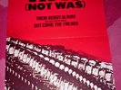 WAS NOT WAS   LP POSTER. Orig 1981 UK Promo. A3. EX.