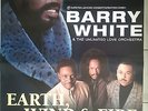 BARRY WHITE - EARTH WIND & FIRE 1990 FFM + orig. Concert Poster 118x84 cm  NEU