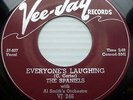 SPANIELS doo-wop VG+ Vee Jay 45 EVERYONE'S LAUGHING b/w I.O.U ws166