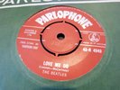 THE BEATLES: LOVE ME DO / PS I LOVE YOU: PARLOPHONE R 4949:UK 1ST RED M.I.G.B