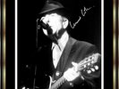 Leonard Cohen (d.2016) - Music Legend - Original Signed Autograph - Very Rare