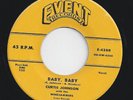 1957 Curtis Johnson w/ The Windjammers  45 Baby Baby Rockabilly Event E-4268