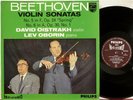 Philips Hi-Fi Stereo Oistrakh Oborin Beethoven violin sonatas #5 & 6  835 154 AY