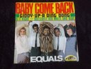 THE EQUALS baby, come back UK PRESIDENT EP classic 1968 mod VG+