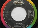 THE BEATLES Let it be / You know my name CANADA 1983 CAPITOL Reissue RAINBOW 45