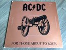 AC/DC Vinyl Lp For Those About To Rock 1981 K50851 First Pressing. Atlantic