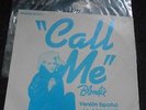 BLONDIE GIORGIO MORODER CALL ME RARE MEXICO MEXICAN PRESSING 7