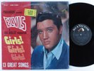 ELVIS PRESLEY Girls  Girls  Girls  RCA VICTOR LP VG+ SHRINK