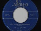 Doo-Wop R&B 45 - 5 Royales - Six O'Clock In The Morning - Apollo - mp3