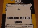 Howard Miller Show 1957 US Programme(Jerry Lee Lewis/Sam Cooke/Rays/Del Vikings)