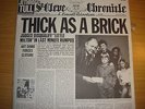 Jethro tull - thick as  a brick,CHR 1003 Zeitungcover Italy,Tip Top