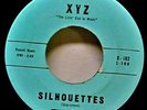 RAYS - SILHOUETTES -  XYZ BLUE LABEL - DOO WOP 45 RPM