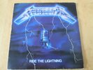 LP: METALLICA - ride the lightning 1984 UK Pres. MFN27 speed trash heavy metal