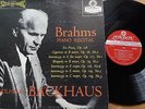 BRAHMS PIANO RECITAL BY BACKHAUS