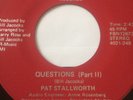 ORIGINAL CROSSOVER SOUL 45/ PAT STALLWORTH 