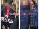 Original Foo Fighters signed music 12x8 photo, inc Dave Grohl, Pat, Taylor etc 1