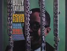 BILLY TAYLOR: With Four Flutes LP (Mono, minor ink retouching to cover, sm wobc