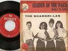 THE SHANGRI-LAS LEADER OF THE PACK & WHAT IS LOVE SWEDISH 45+PS 1964 BEAT R&R