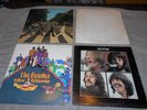 The Beatles 4 LPs Apple Records White numbered Let It Be Yellow Sub Abbey Road