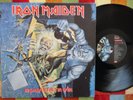 Iron Maiden No Prayer For the Dying LP 1990 **EX-/EX-**LYRIC INNER**