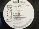 DAVID BOWIE SCARY MONSTERS RARE JAPAN WHITE LABEL PROMO COMPLETE + OBI & INSERT