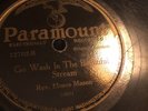 PRE WAR BLUES -GOSPEL MOSES MASON (guitar)  Paramount 12702 John the Baptist V+