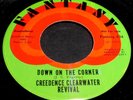 CREEDENCE CLEARWATER REVIVAL Down On Corner/Fortunate Son 45 Fantasy PROMO NM