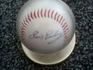 Elvis Presley baseball ball in case rare from Graceland