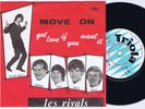 PETER BELLI w/ LES RIVALS Move On / Got Love If ..danish 45PS 1964 Mod Dancer