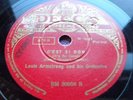 1269/ LOUIS ARMSTRONG-C´est si bon -La vie en rose-KLASSIKER -Schellack