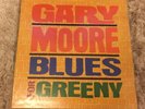 Gary Moore - Blues For Greeny 1995 UK VINYL LP THIN LIZZY - VIRGIN 1st  PRINT
