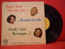 JOSE CURBELO AND HIS ORCHESTRA Cha Cha Cha Mambo Merengue LP Fiesta 55' LATIN