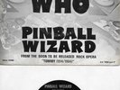 THE WHO  Pinball Wizard / Dogs Part Two  original 45 with PicSleeve from 1969