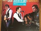 THE SURVIVORS  johnny cash jerry lee lewis carl perkins JAPAN LP  25AP-2344