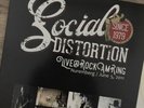 Social Distortion / Mike Ness Live LP, Clear Vinyl