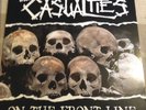 The Casualties - Front Line LP (Discharge/Crass/Ramones/Damned/UK Subs/Exploited