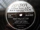 UK London 78 Jerry Lee Lewis - Great Balls Of Fire / Mean Woman Blues