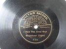 Victor Record single-sided 7