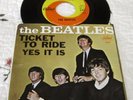 The Beatles-Ticket To Ride/Yes It Is-Vinyl 45 w/Picture Sleeve-West Coast